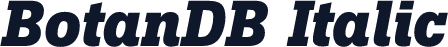 BotanDB Italic