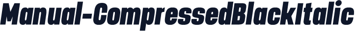 Manual-CompressedBlackItalic