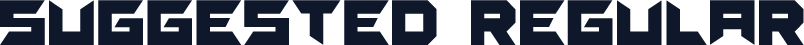 Suggested Regular
