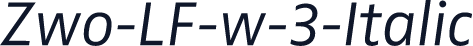 Zwo-LF-w-3-Italic