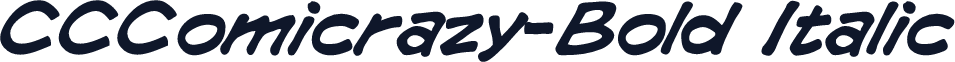 CCComicrazy-Bold Italic
