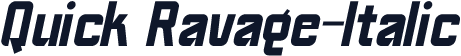 Quick Ravage-Italic