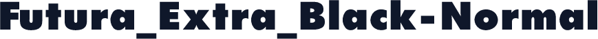 Futura_Extra_Black-Normal