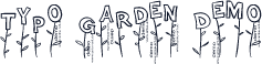 Typo Garden Demo