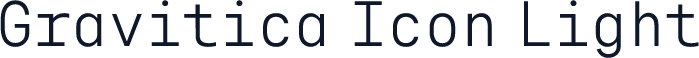 Gravitica Icon Light