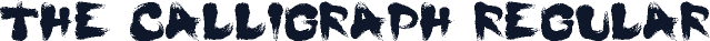 The Calligraph Regular