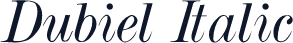 Dubiel Italic