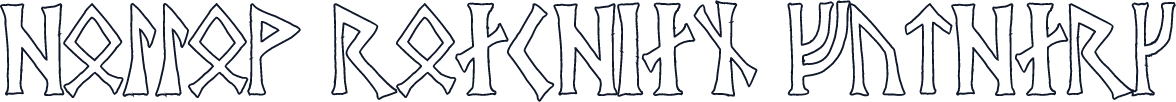 Hollow Roachian Futhark