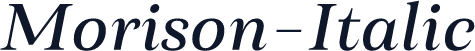 Morison-Italic