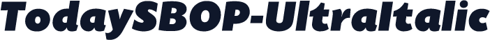 TodaySBOP-UltraItalic