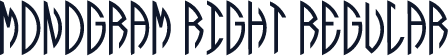 Monogram Right Regular