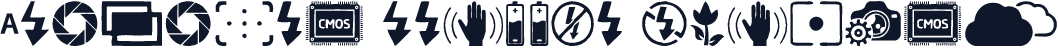 Digital Camera Symbols