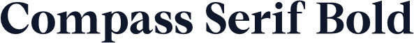 Compass Serif Bold