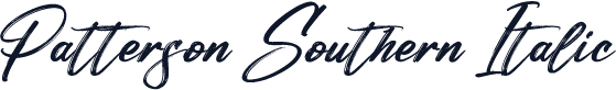 Patterson Southern Italic