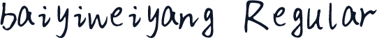baiyiweiyang Regular