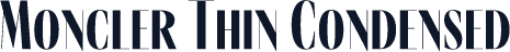 Moncler Thin Condensed