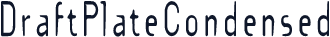 DraftPlateCondensed