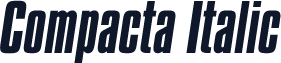 Compacta Italic