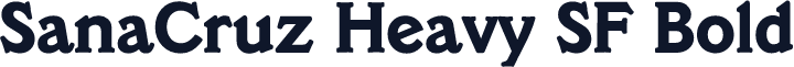 SanaCruz Heavy SF Bold