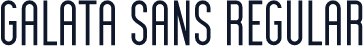 Galata Sans Regular
