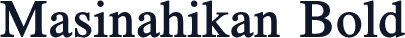 Masinahikan Bold