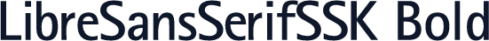 LibreSansSerifSSK Bold