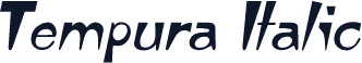 Tempura Italic