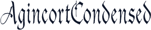 AgincortCondensed