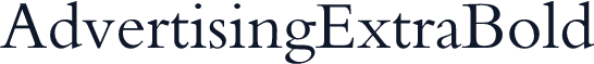 AdvertisingExtraBold