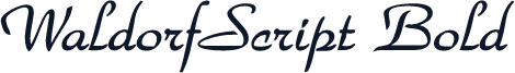 WaldorfScript Bold