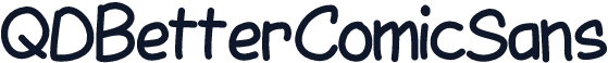 QDBetterComicSans