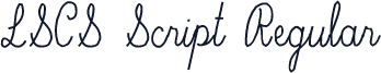 LSCS Script Regular