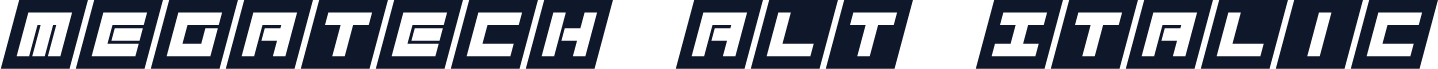 Megatech Alt Italic