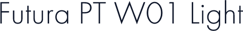 Futura PT W01 Light