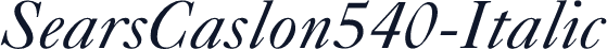 SearsCaslon540-Italic