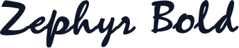 Zephyr Bold