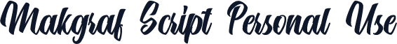 Makgraf Script Personal Use