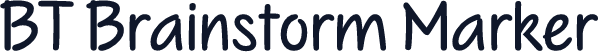 BT Brainstorm Marker