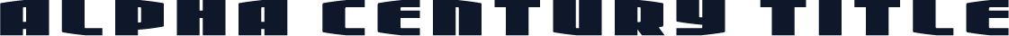 Alpha Century Title