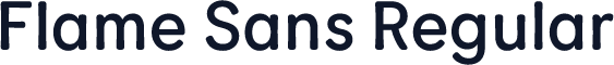 Flame Sans Regular