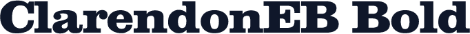 ClarendonEB Bold