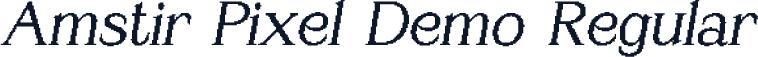 Amstir Pixel Demo Regular