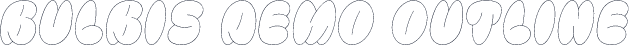 Bulbis DEMO Outline