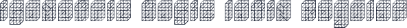 isometric basic latin Regular