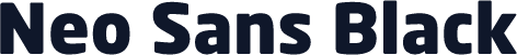 Neo Sans Black