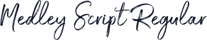 Medley Script Regular