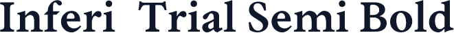 Inferi-Trial Semi Bold