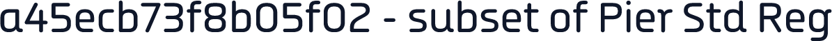 a45ecb73f8b05f02 - subset of Pier Std Reg
