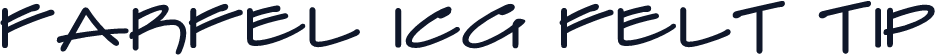 Farfel ICG Felt Tip