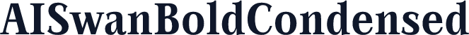 AISwanBoldCondensed